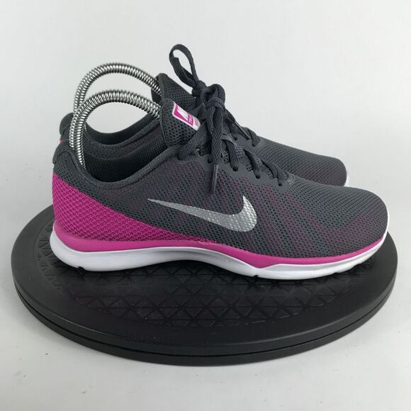 Nike In-Season TR Gray/Pink Athletic Running Shoes 852449-003 Women’s Size 6 - Picture 4 of 12